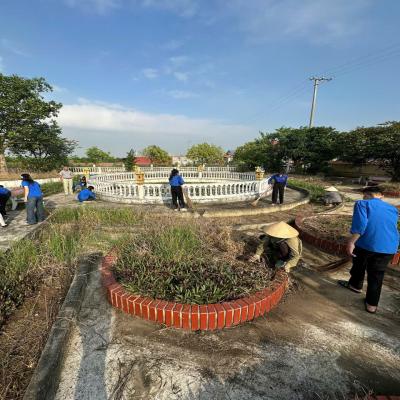 TUỔI TRẺ AN KHÁNH RA QUÂN NGÀY CHỦ NHẬT XANH NGÀY 21/9/2025 – PHÒNG CHỐNG RÁC THẢI NHỰA - CHUNG TAY XÂY DỰNG NÔNG THÔN MỚI 